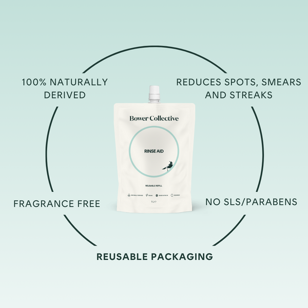 Bower Bower Rinse Aid Refill 1L