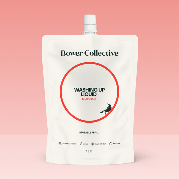 bower Bower Washing Up Liquid Refill - Grapefruit 1L
