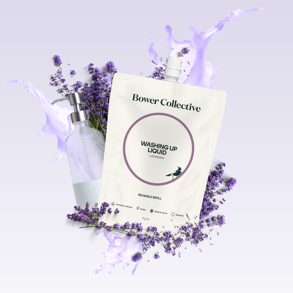 Bower Bower Washing Up Liquid Refill - Lavender 1L