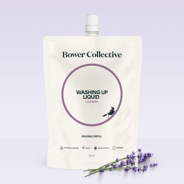 Bower Bower Washing Up Liquid Refill - Lavender 1L