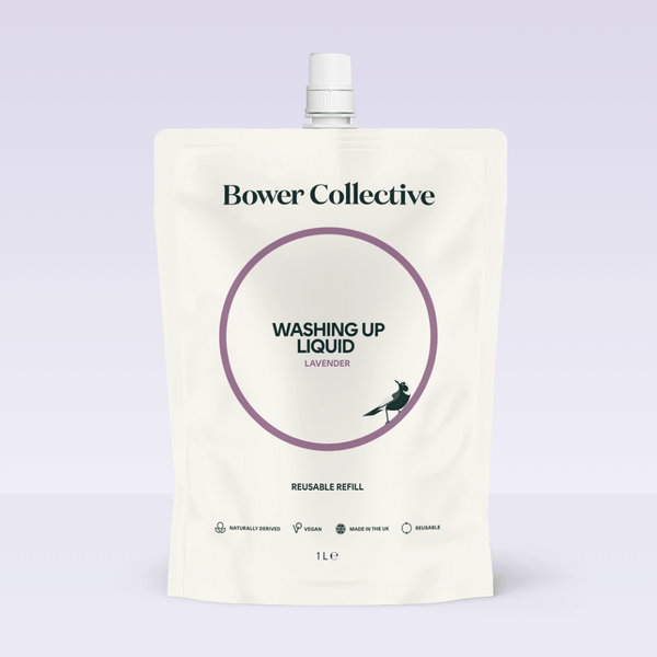 bower Bower Washing Up Liquid Refill - Lavender 1L