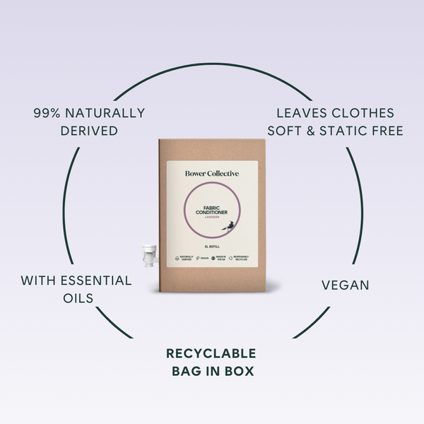 Bower Bower Fabric Conditioner Refill - Lavender 5L Bag In Box