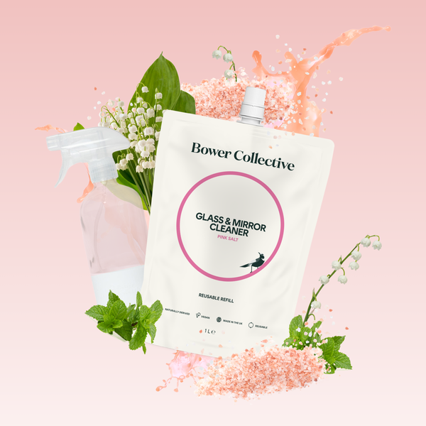 Bower Bower Glass & Mirror Cleaner Refill – Pink Salt 1L