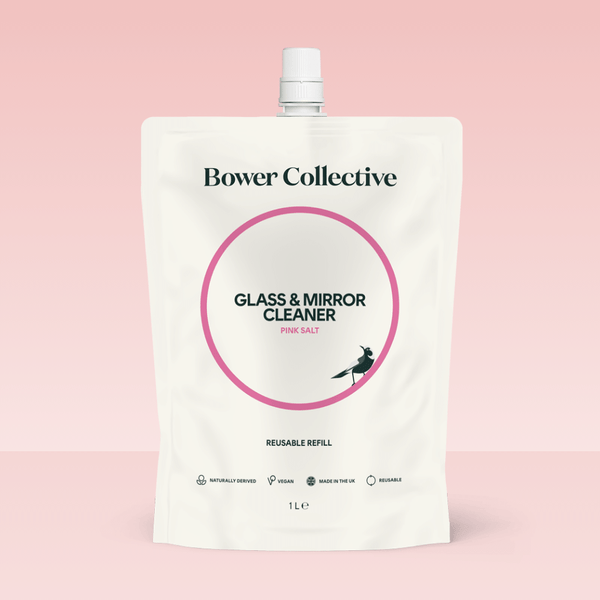 bower Bower Glass & Mirror Cleaner Refill – Pink Salt 1L