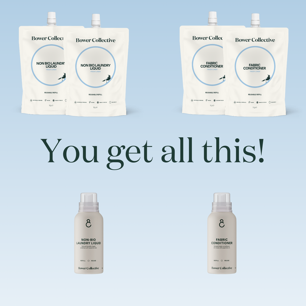 Bower Laundry Care Starter Kit