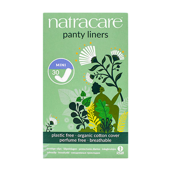 bower Natracare Panty Liners Mini – 30 pack
