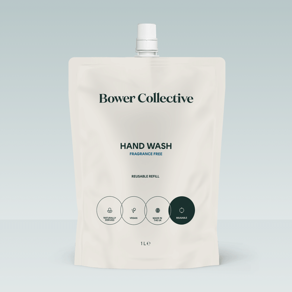 bower Bower Natural Hand Wash Refill - Fragrance Free 1L