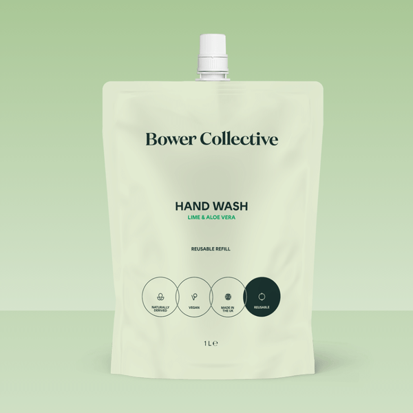 bower Bower Natural Hand Wash Refill - Lime & Aloe Vera 1L