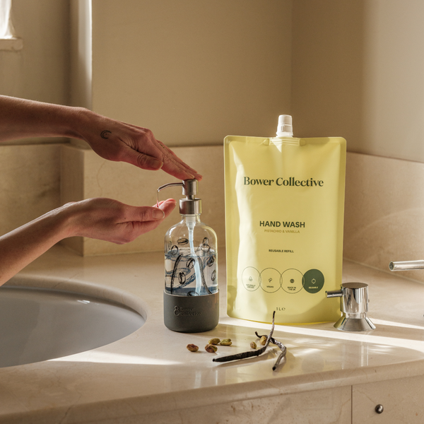 Bower Bower Natural Hand Wash Refill - Pistachio & Vanilla 1L