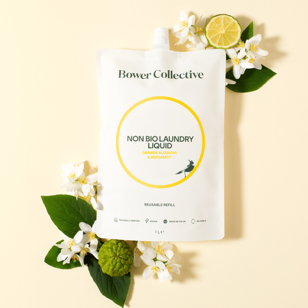 Bower Bower Non Bio Laundry Liquid - Orange Blossom & Bergamot 5L Bag In Box