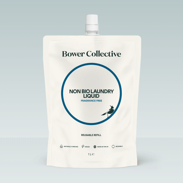 bower Bower Non-Bio Laundry Liquid Refill - Fragrance Free 1L
