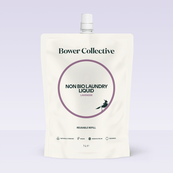 bower Bower Non-Bio Laundry Liquid Refill - Lavender 1L
