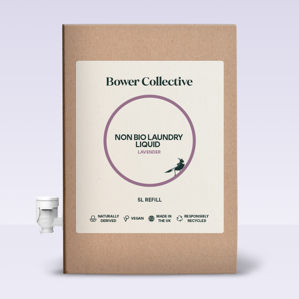 bower Bower Non-Bio Laundry Liquid Refill - Lavender 5L Bag in Box