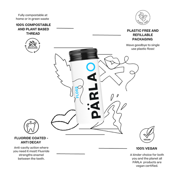 Bower PÄRLA FLOSS Plastic Free Floss 30m