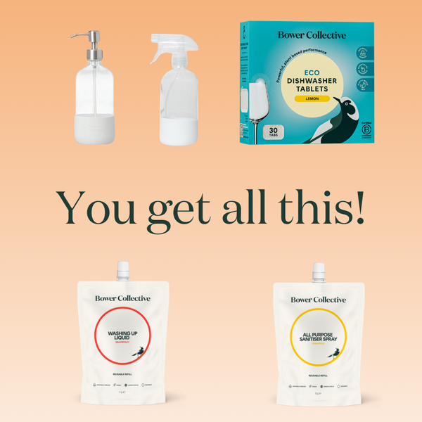 Bower Zesty Clean Kitchen Starter Kit