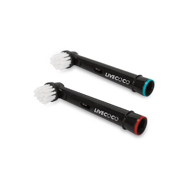 Bower LiveCoco Kids Edition Oral B Compatible Recyclable Toothbrush Heads - Age 3+