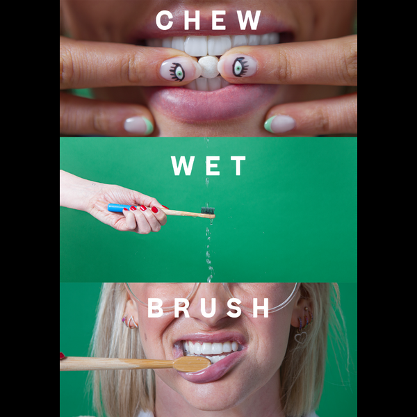 Bower PÄRLA ORIGINAL Naturally Whitening Toothpaste Tabs