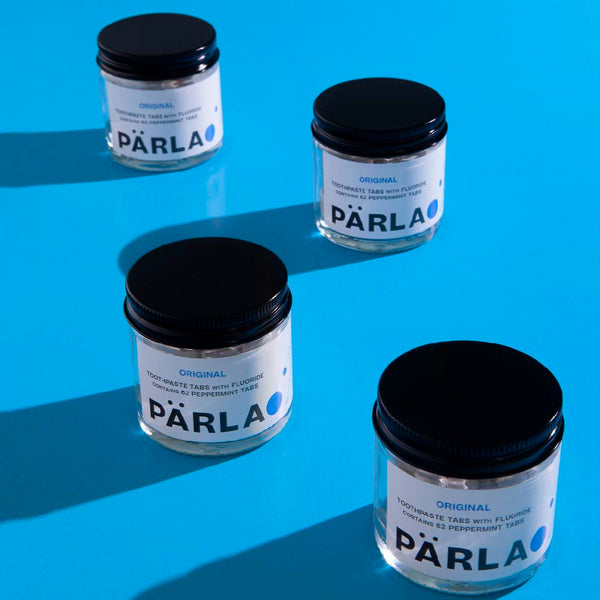 bower PÄRLA ORIGINAL Naturally Whitening Toothpaste Tabs