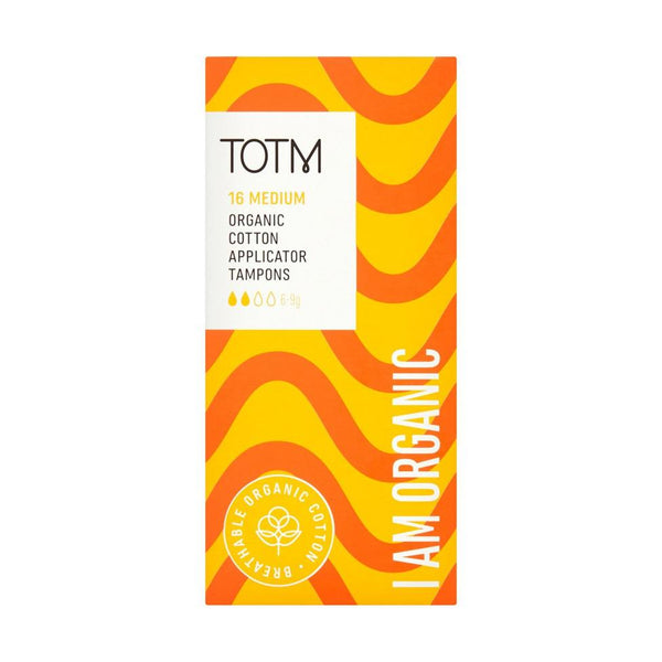 Bower TOTM Organic Cotton Applicator Tampons – Light Regular Super Super Plus