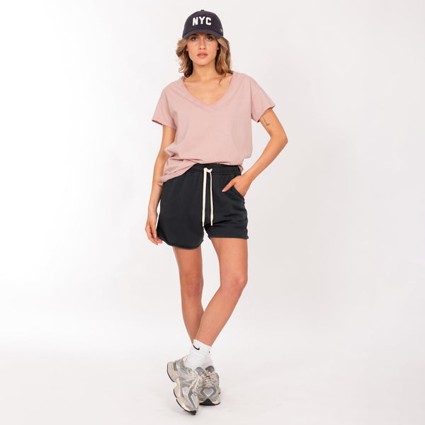 Bowery Nyc MID WEIGHT SWEAT SHORTS - REGULAR FIT