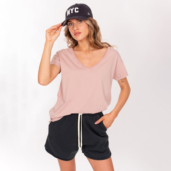 bowery nyc MID WEIGHT SWEAT SHORTS - REGULAR FIT