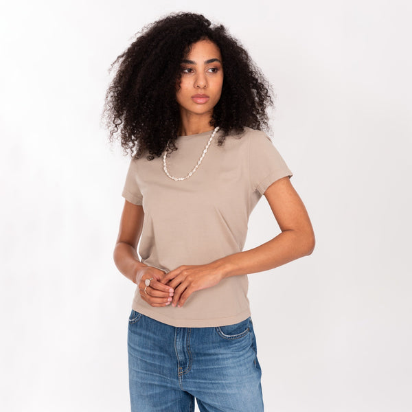 Bowery Nyc CREW NECK S/S T-SHIRT - VINTAGE JERSEY - REGULAR FIT