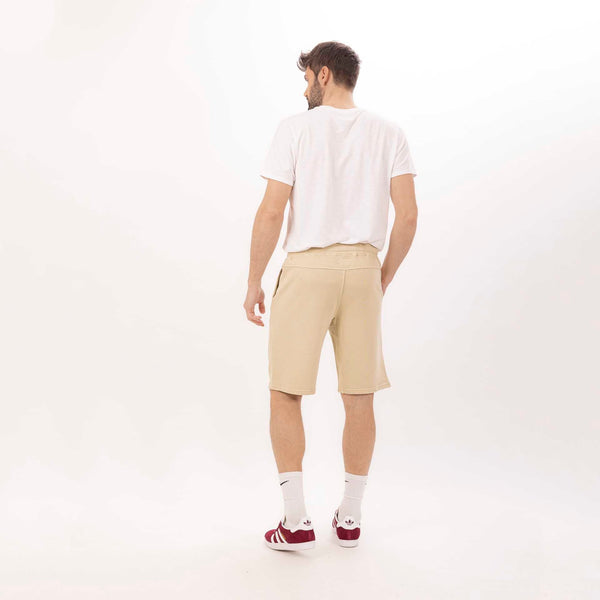 Bowery Nyc MAN'S ESSENTIAL COMBED FLEECE SWEAT SHORT - GARMENT DYED