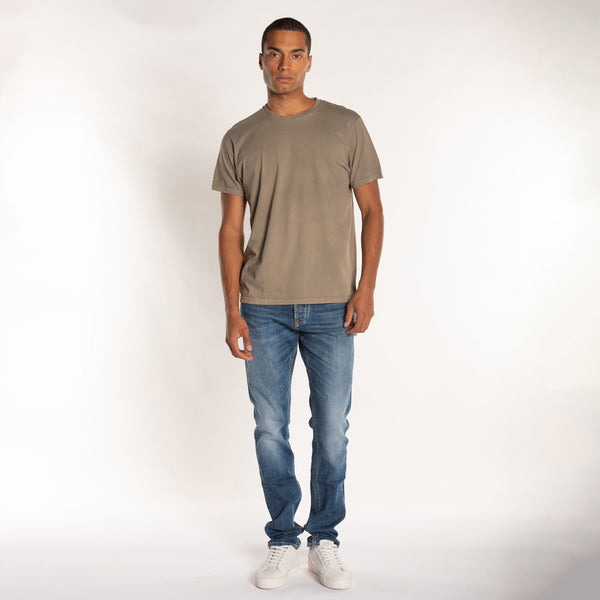 Bowery Nyc MAN'S ESSENTIAL S/S CREWNECK TSHIRT - VINTAGE JERSEY