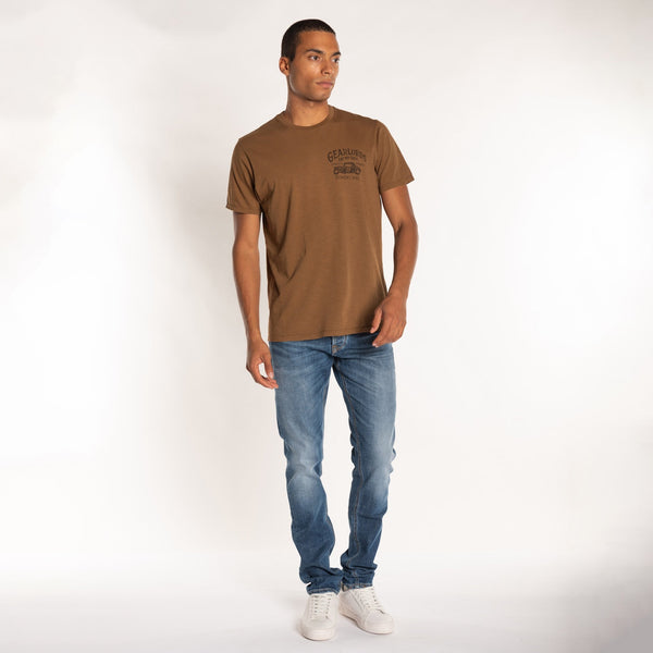 Bowery Nyc MAN'S "GEARLORDS" S/S CREWNECK TSHIRT - SLUB JERSEY