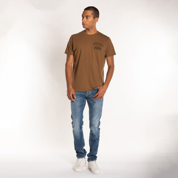 Bowery Nyc MAN'S "GEARLORDS" S/S CREWNECK TSHIRT - SLUB JERSEY