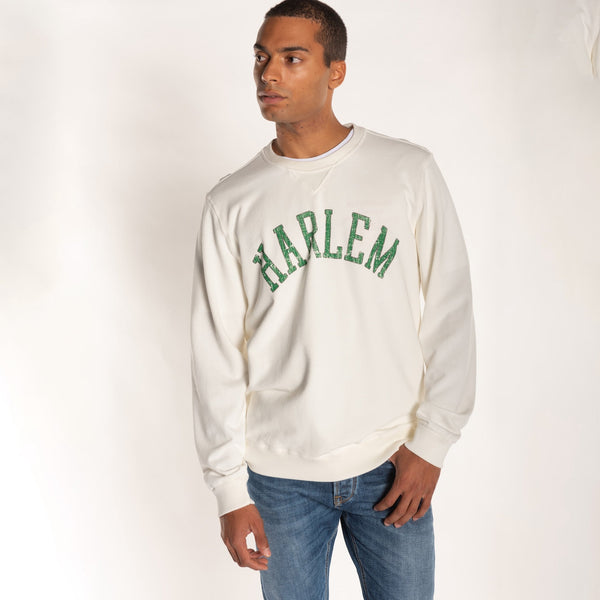 Bowery Nyc MAN'S "HARLEM" CREW NECK L/S MID WEIGHT SWEAT - REGULAR FIT