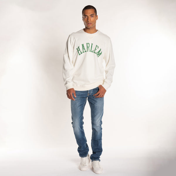Bowery Nyc MAN'S "HARLEM" CREW NECK L/S MID WEIGHT SWEAT - REGULAR FIT