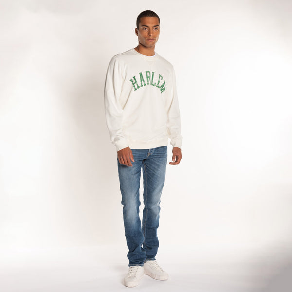 Bowery Nyc MAN'S "HARLEM" CREW NECK L/S MID WEIGHT SWEAT - REGULAR FIT