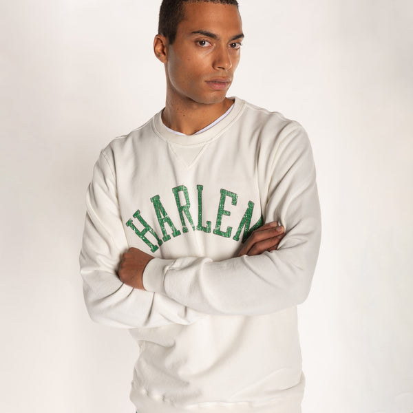 bowery nyc MAN'S "HARLEM" CREW NECK L/S MID WEIGHT SWEAT - REGULAR FIT bowery nyc MAN'S "HARLEM" CREW NECK L/S MID WEIGHT SWEAT - REGULAR FIT