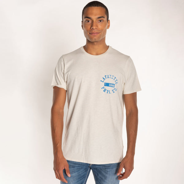 Bowery Nyc MAN'S "LAFAYETTE" S/S CREWNECK TSHIRT - VINTAGE JERSEY