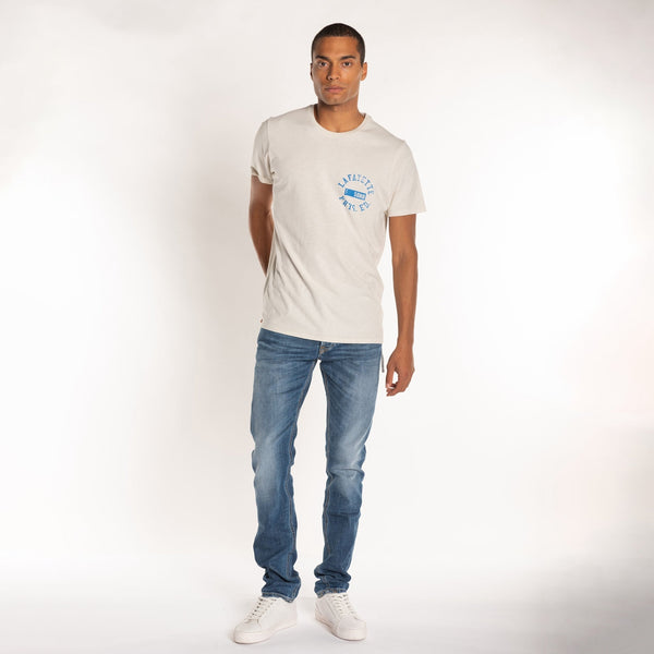 Bowery Nyc MAN'S "LAFAYETTE" S/S CREWNECK TSHIRT - VINTAGE JERSEY