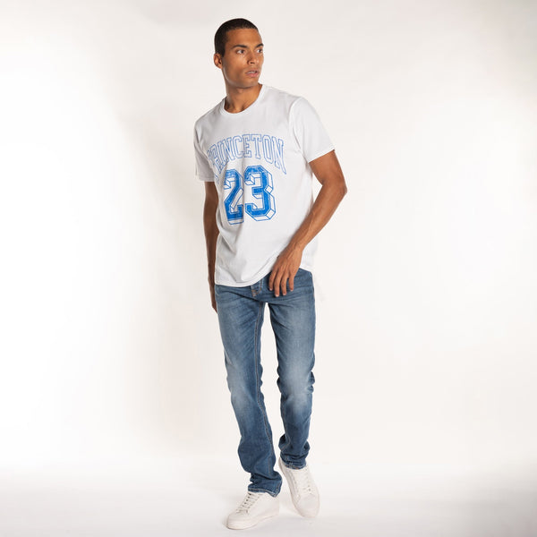 Bowery Nyc MAN'S "PRINCETON" S/S CREWNECK TSHIRT - VINTAGE JERSEY