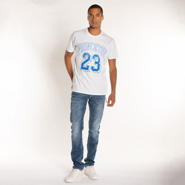 Bowery Nyc MAN'S "PRINCETON" S/S CREWNECK TSHIRT - VINTAGE JERSEY