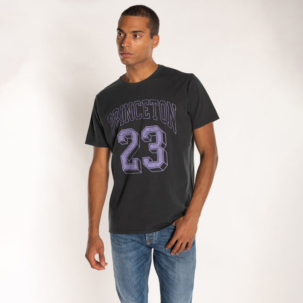 Bowery Nyc MAN'S "PRINCETON" S/S CREWNECK TSHIRT - VINTAGE JERSEY