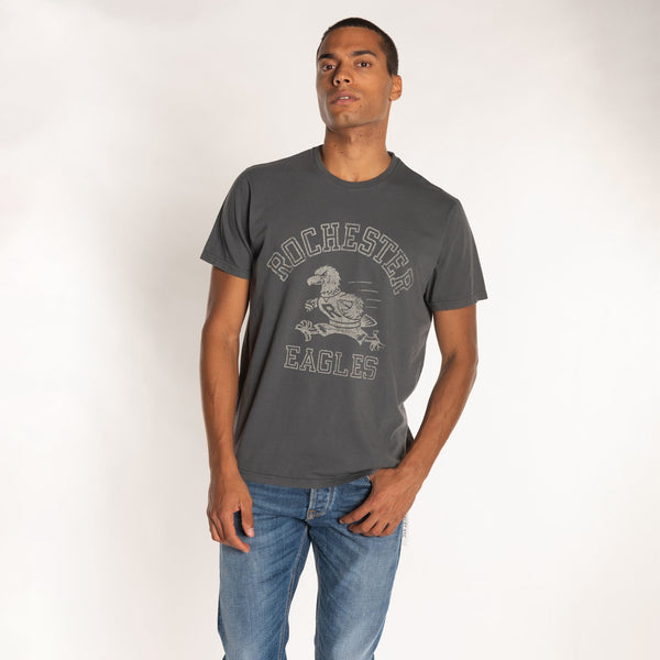 Bowery Nyc MAN'S "ROCHESTER" S/S CREWNECK TSHIRT - VINTAGE JERSEY