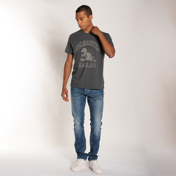 Bowery Nyc MAN'S "ROCHESTER" S/S CREWNECK TSHIRT - VINTAGE JERSEY