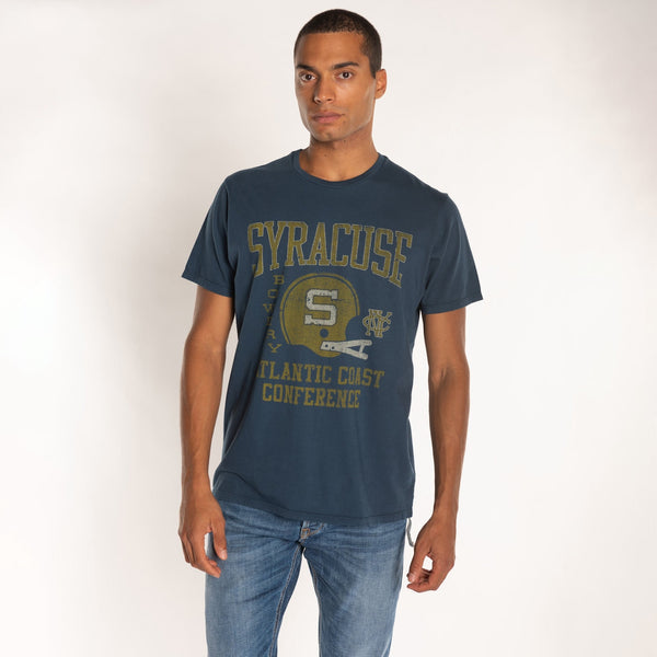 Bowery Nyc MAN'S "SYRACUSE" S/S CREWNECK TSHIRT - VINTAGE JERSEY