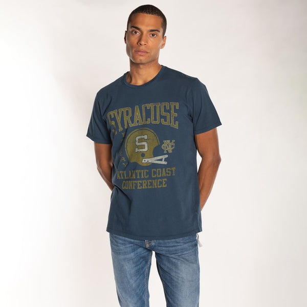 bowery nyc MAN'S "SYRACUSE" S/S CREWNECK TSHIRT - VINTAGE JERSEY