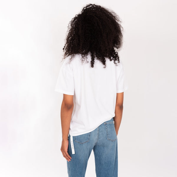 Bowery Nyc WOMAN'S "HARLEM" CREW NECK S/S T-SHIRT - VINTAGE JERSEY - BOY FIT