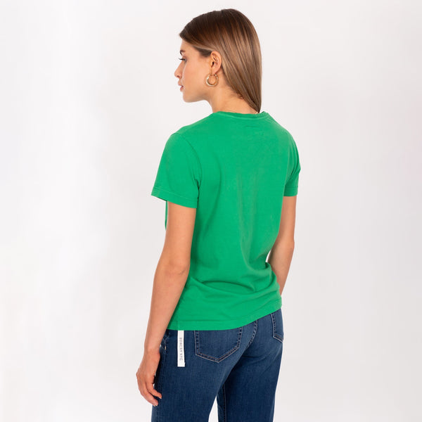 Bowery Nyc WOMAN'S "VENICE 99" CREW NECK S/S T-SHIRT - VINTAGE JERSEY - REGULAR FIT