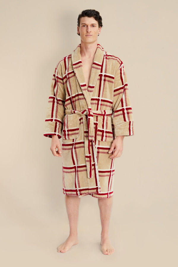 Bown Of London Men's Dressing Gown - Montana Size *