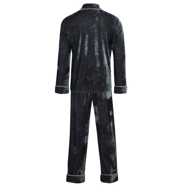 Bown Of London Men's Velvet Pyjamas - Zeus Size *