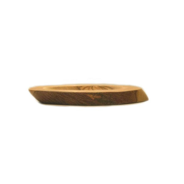 Bown Of London Soap Dish - Olive Wood - Leaf Size *