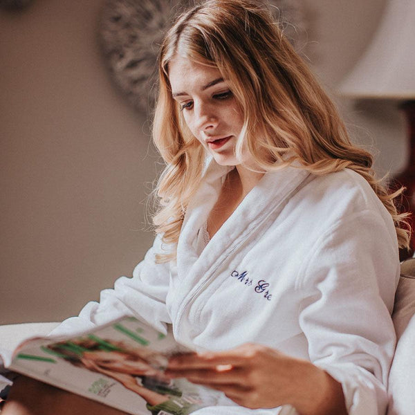 Bown Of London Women's Dressing Gown - White Size *