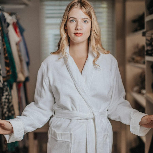 bown of london Women's Dressing Gown - White Size *